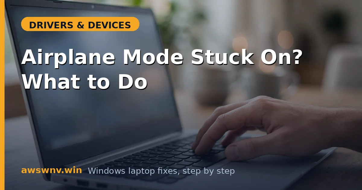Airplane Mode Stuck On? What to Do