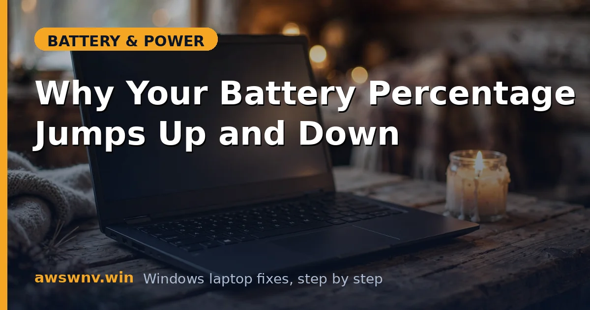 Why Your Battery Percentage Jumps Up and Down