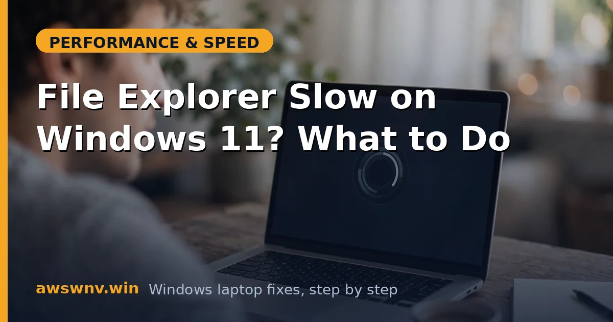 File Explorer Slow on Windows 11? What to Do