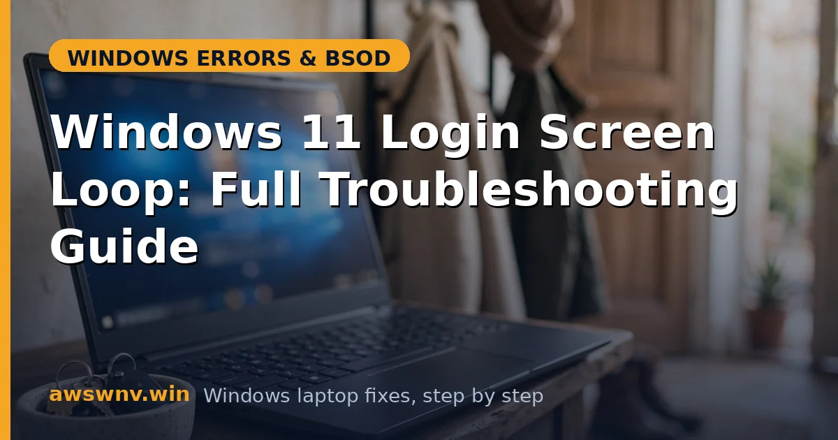 Windows 11 Login Screen Loop: Full Troubleshooting Guide